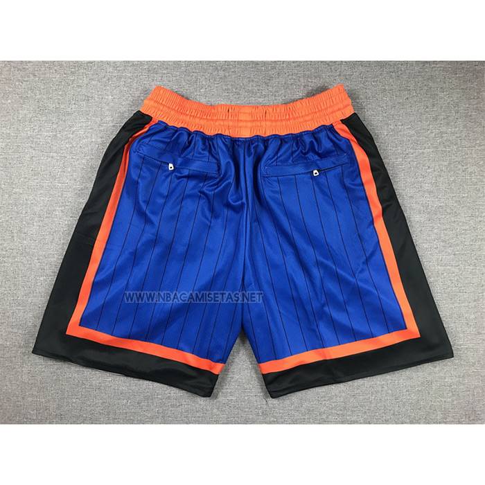 Pantalone New York Knicks Ciudad 2024 Just Don Azul